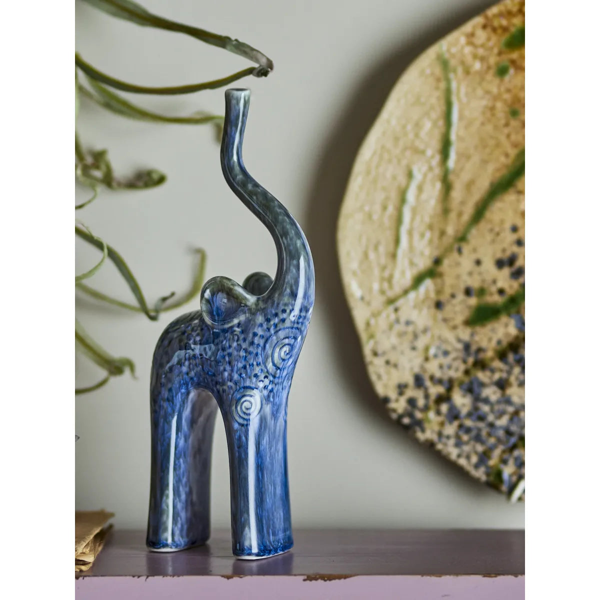 Figura Decorativa Longuro Azul
