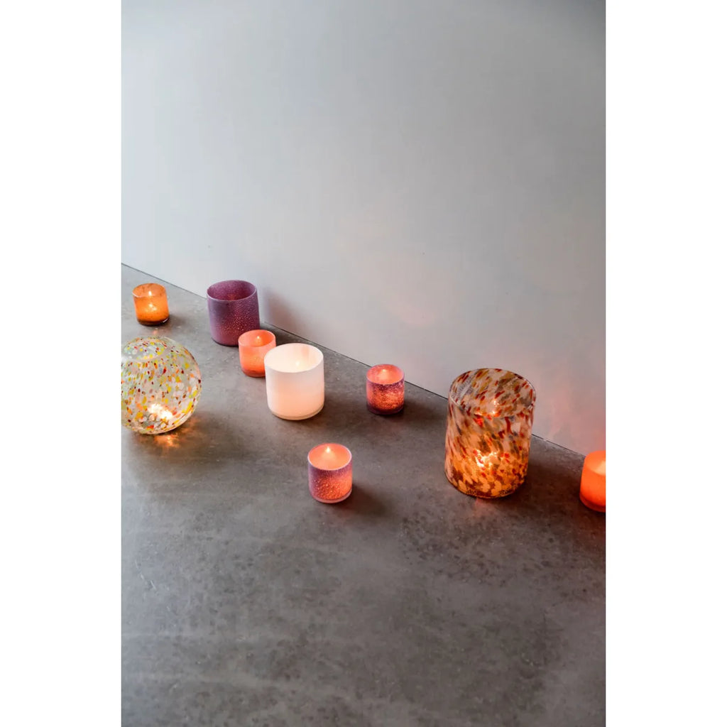 Portavelas Calore L Beige