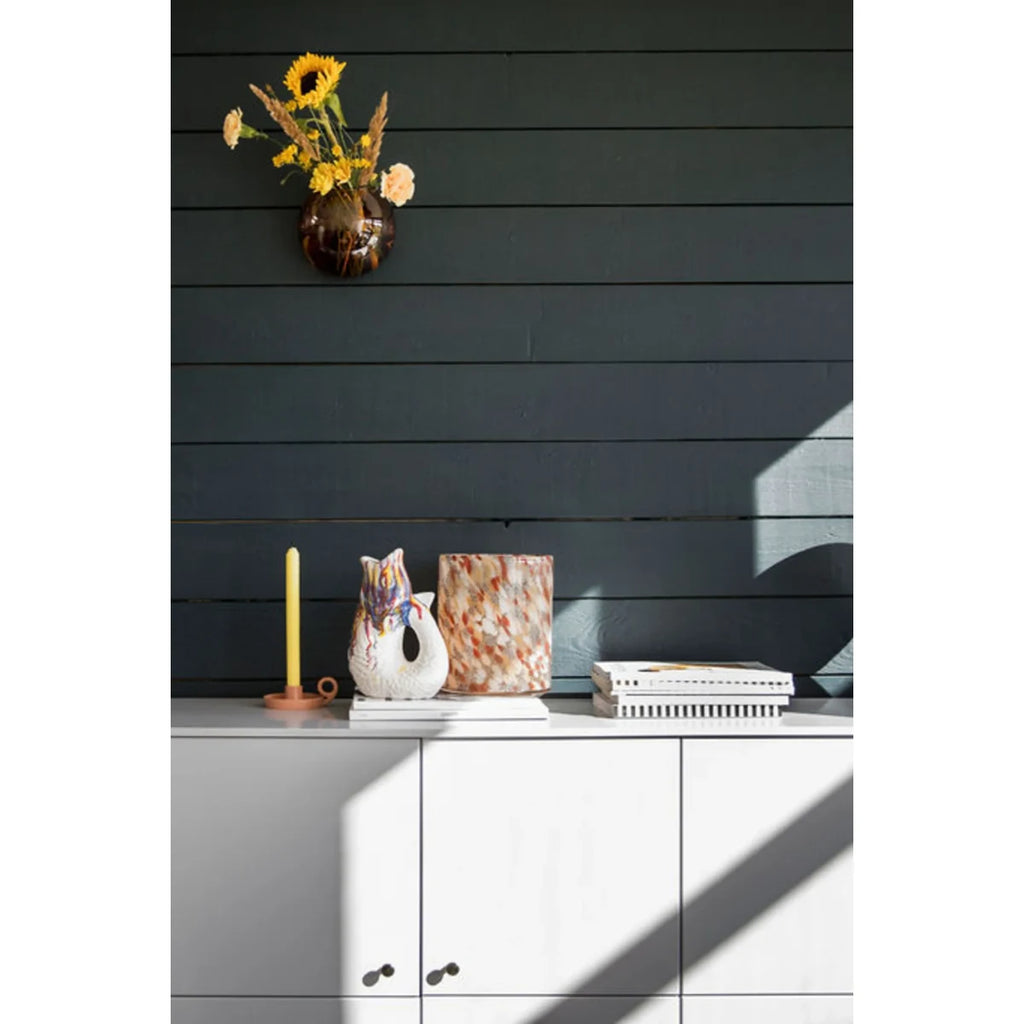 Portavelas Calore L Beige
