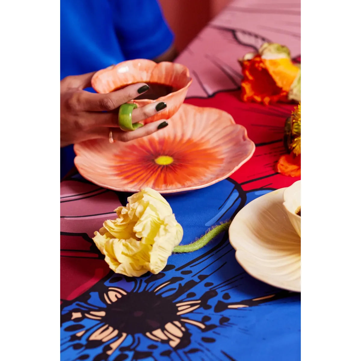 Taza Amapola Rojo
