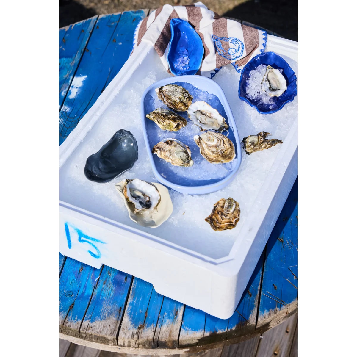 Plato Ostra Azul