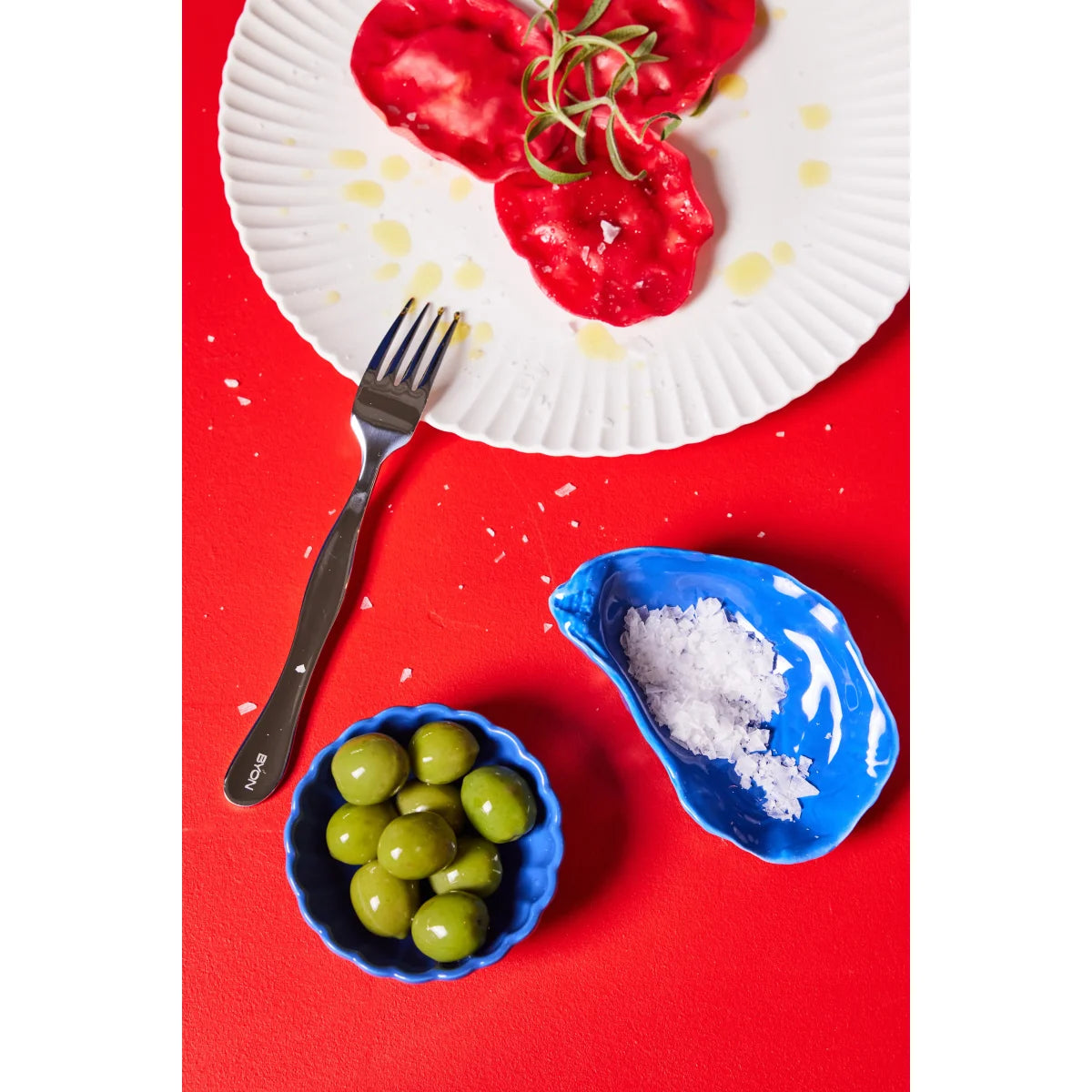 Plato Ostra Azul