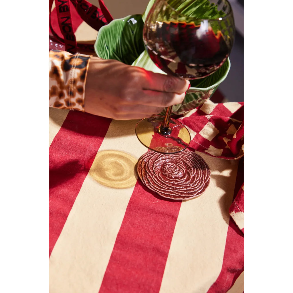 Posavasos Vegetales Rojo