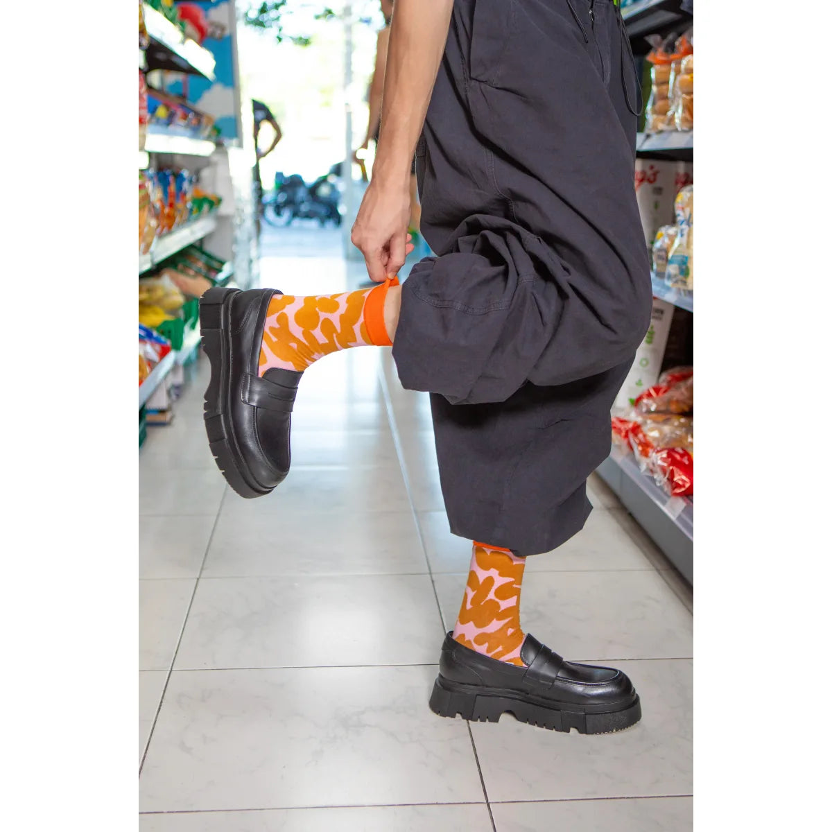 Calcetines Crema de Cacahuate