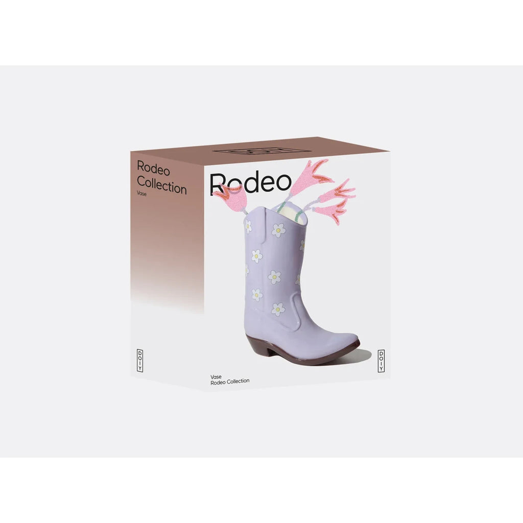 Jarrón Rodeo Bota L Lila