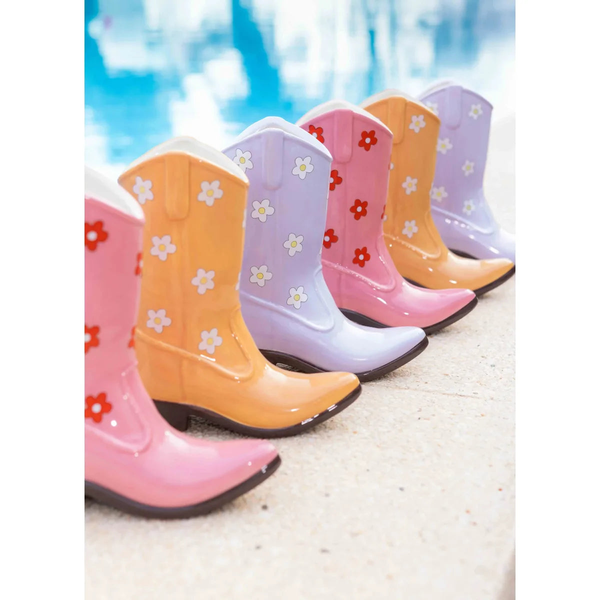 Jarrón Rodeo Bota L Amarillo