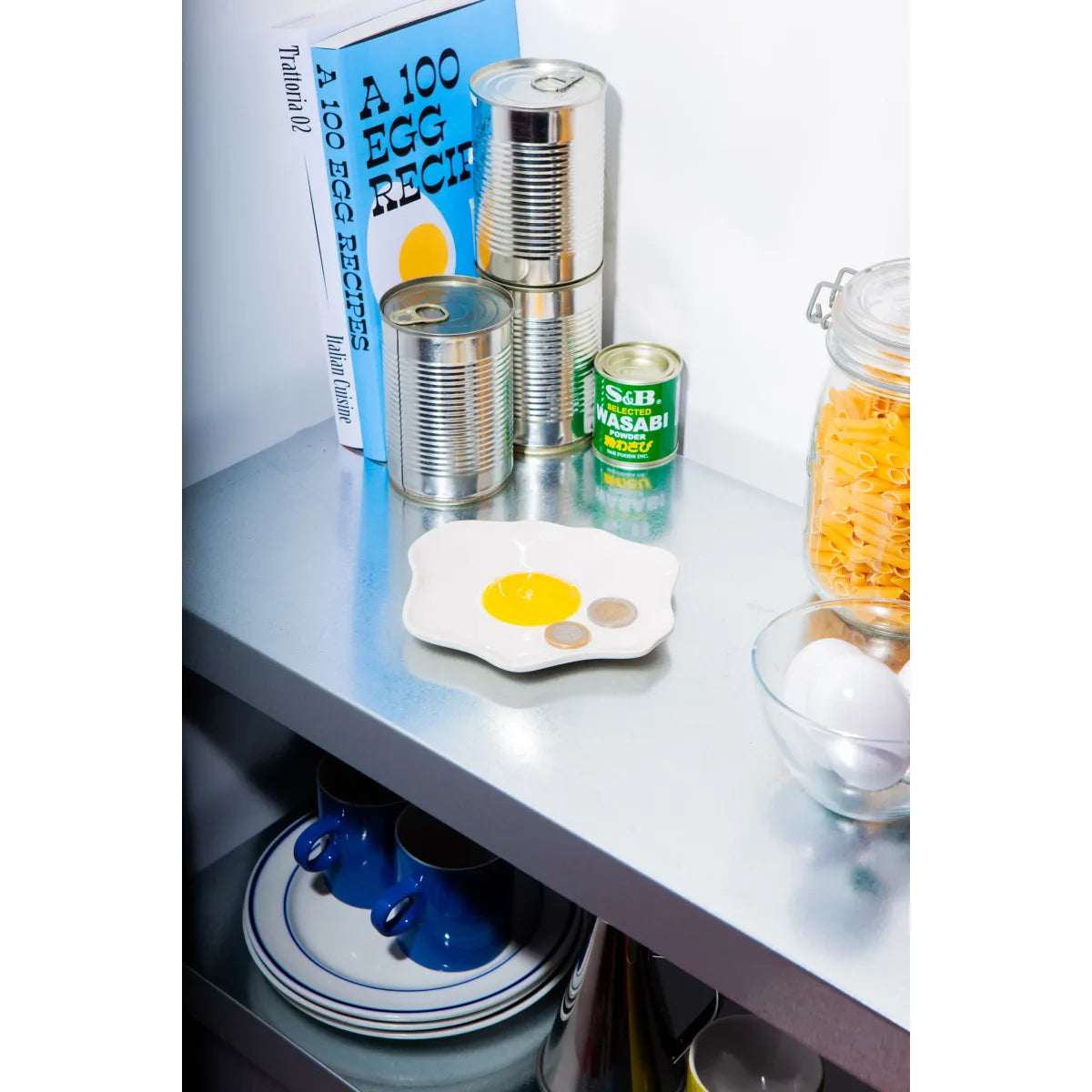 Bandeja Decorativa Fast Food Huevo M