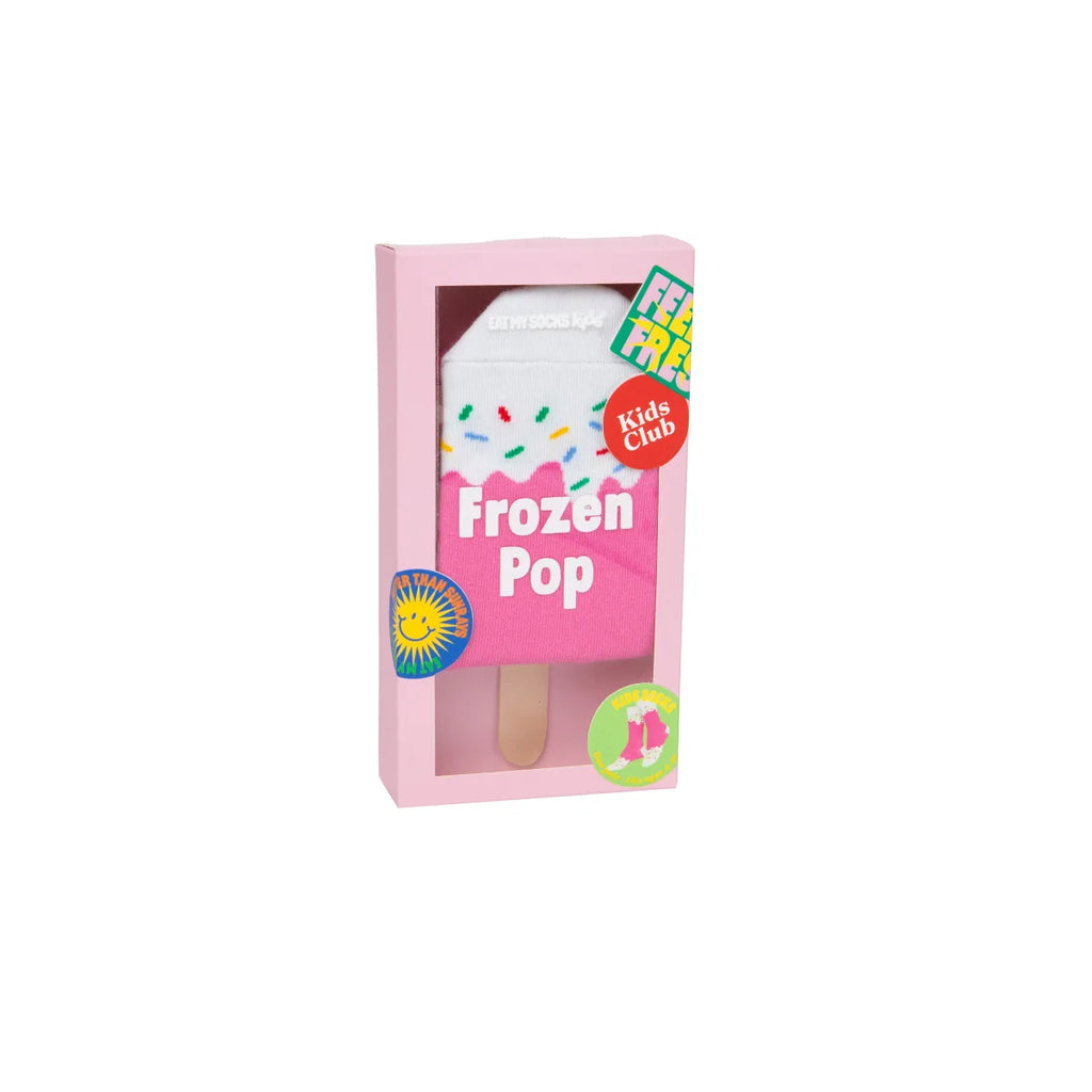 Calcetines Paleta Helada Fresa (Niños)
