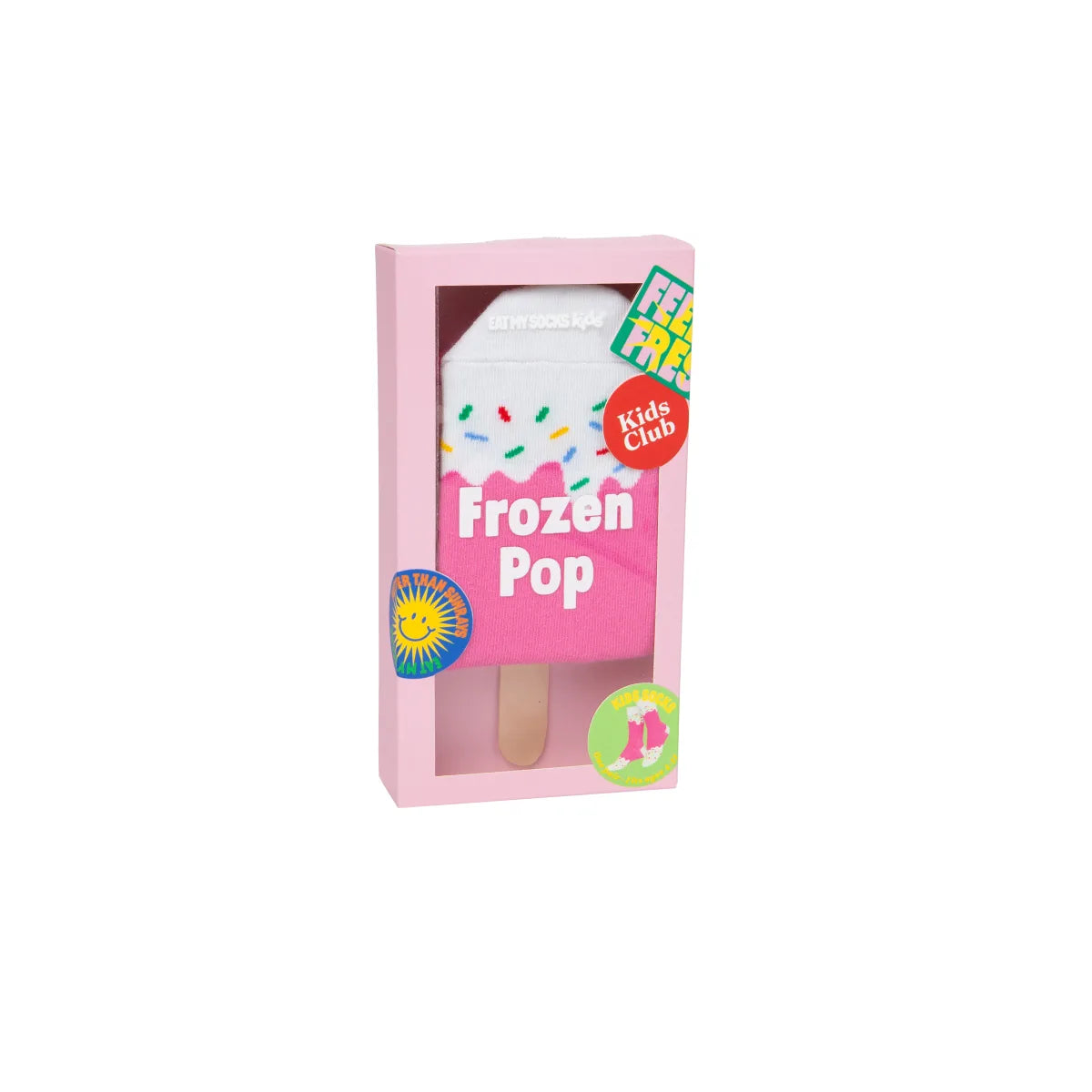 Calcetines Paleta Helada Fresa (Niños)