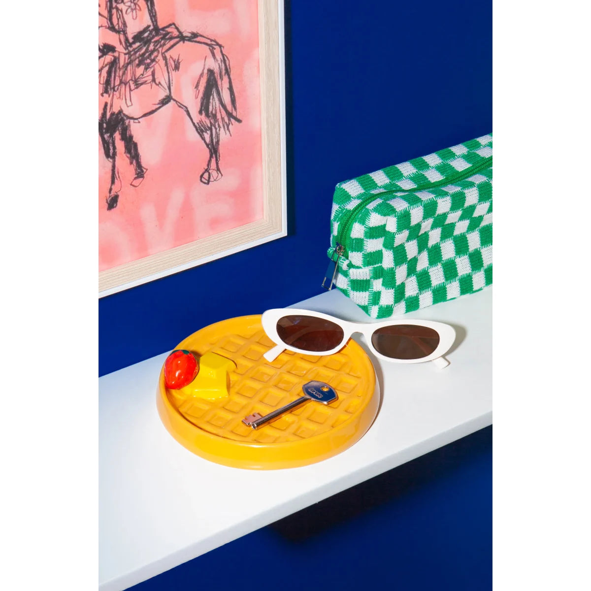 Bandeja Decorativa Good Morning Waffle L