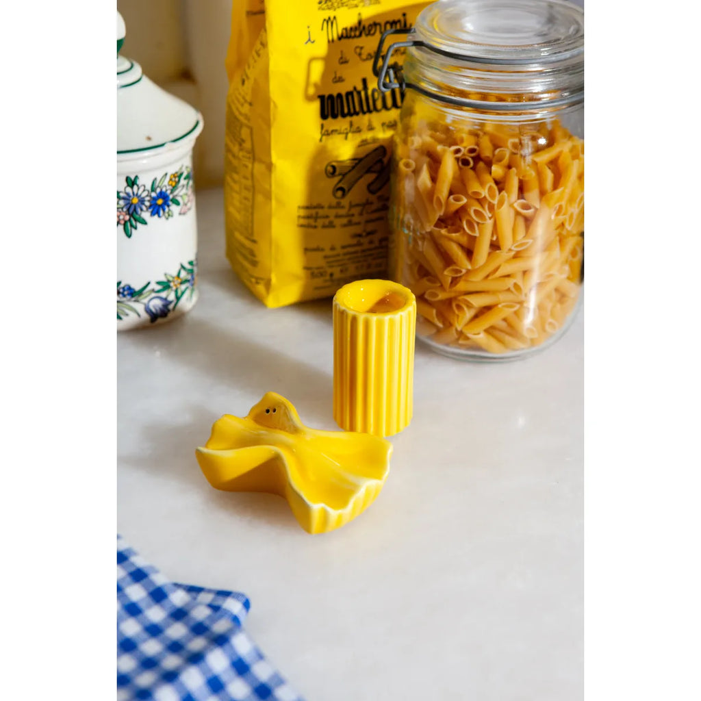 Salero y Pimentero Dolce Vita Farfalle y Macarrones