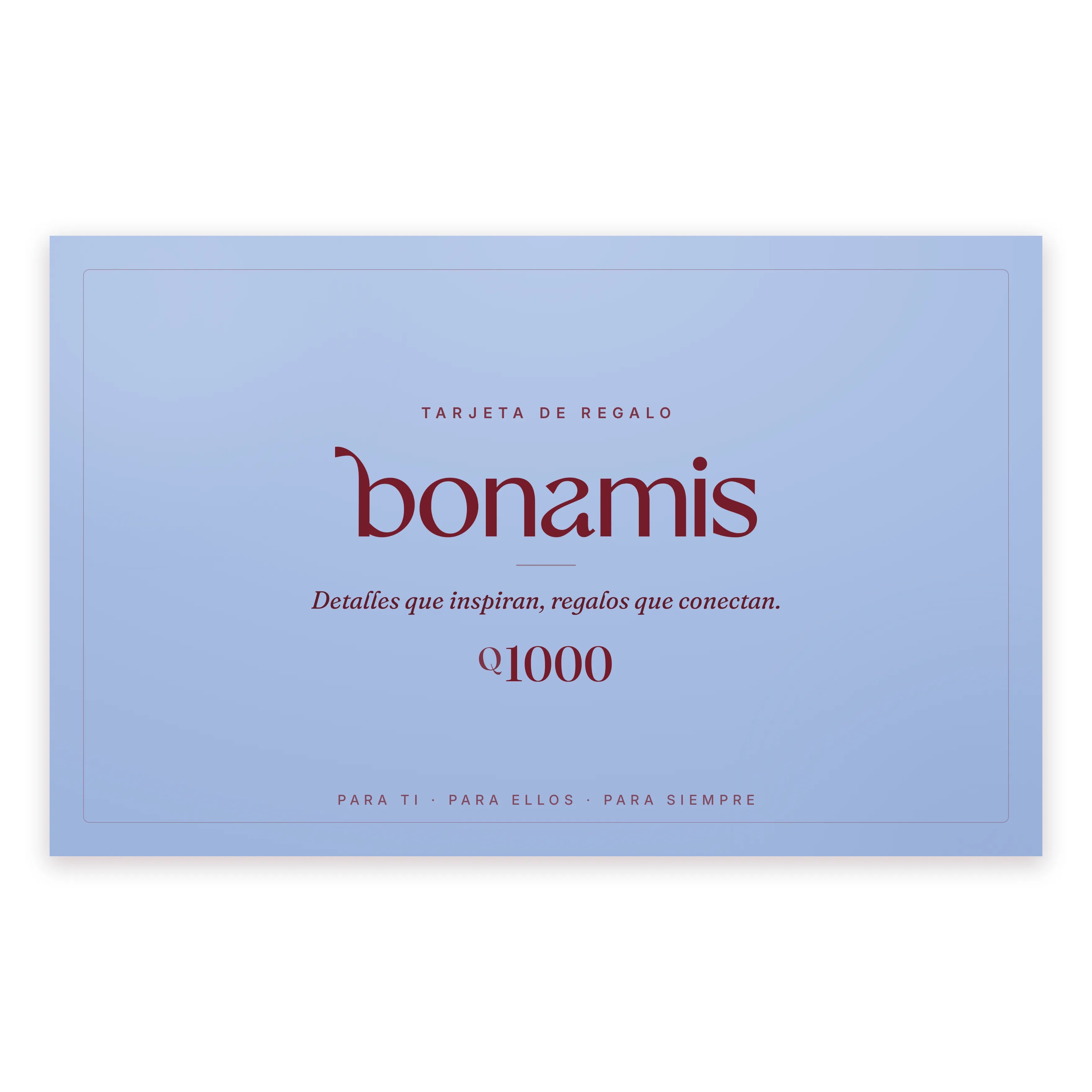 Bonamis Gift Card