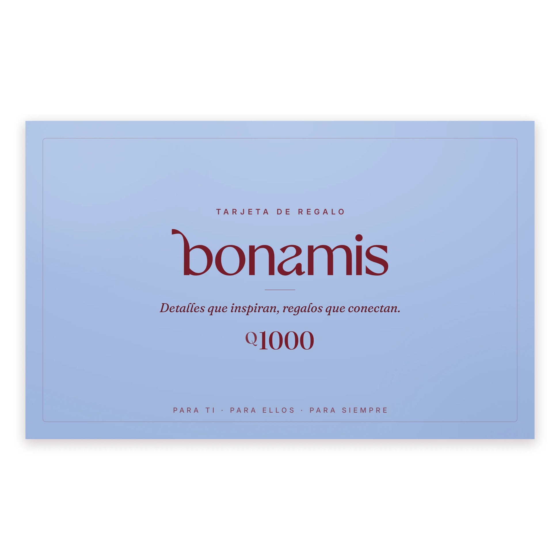 Bonamis Gift Card