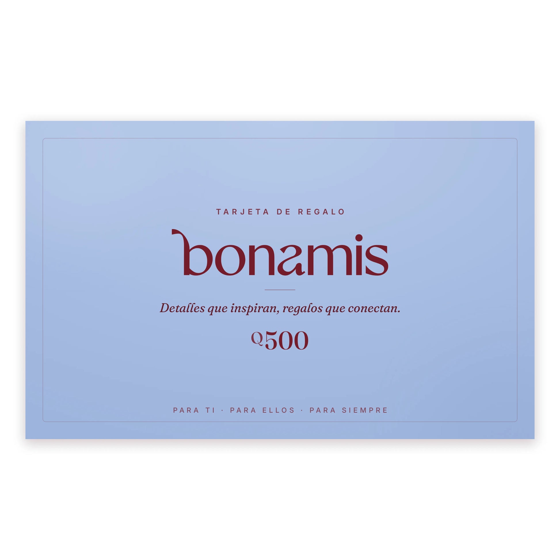 Bonamis Gift Card